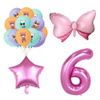 Superkitties Happy Birthday Party Decor Paw Meow Cat Super Kitties Tableware Tablecloth Plate Cup Gift Set Kid Party Supplie Toy