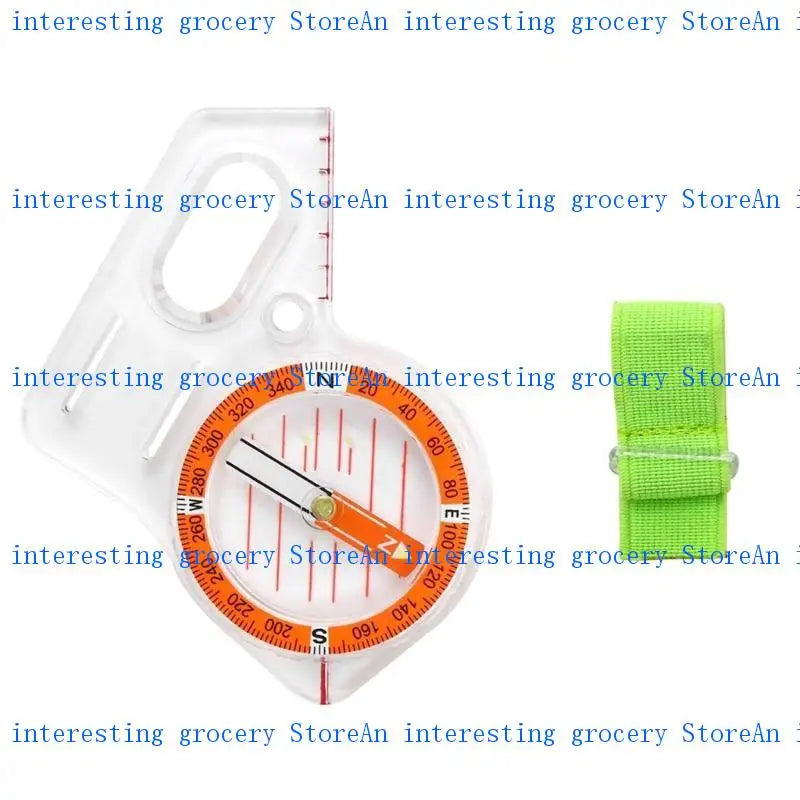 652D Orienteering Thumb Compasses Survival Navigation Compasses Multifunctional Compasses Ruler for Map Reading Backpacking