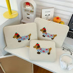 Cute Dogs Laptop Sleeve Bag 13-14 15-16 Inch Dachshund Pet Protective Computer Cases Laptop Cover 9.7-11 in Tablet Travel Cover