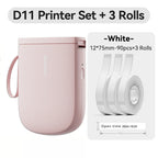 Niimbot D11 Mini Printer Wireless Phone Pocket Thermal Label Maker USB Rechargeable Inkless DIY Name Price Tag Sticker Machine