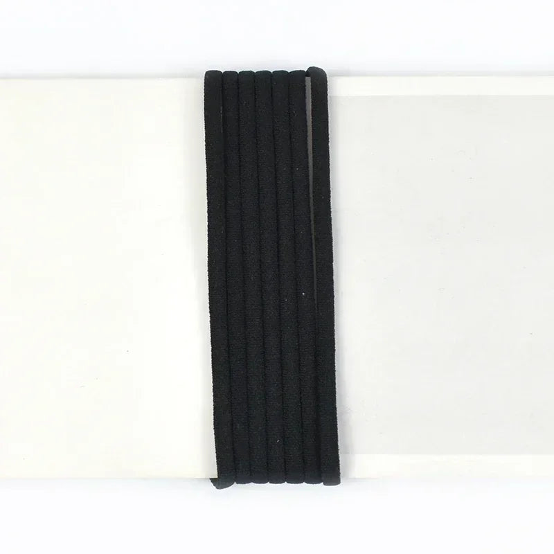 5/10/20Meters Elastic Band 3/5mm Colored Polyamide Rope Decor Rubber Tape Oil Core Hair Ring Stretch Ropes Sewing Accessories