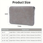 11 13 14 15 Inch Laptop PU Leather Protective Tablet Bag Computer Pouch Case Storage Bags Slim Laptop Sleeve for Macbook Perfect
