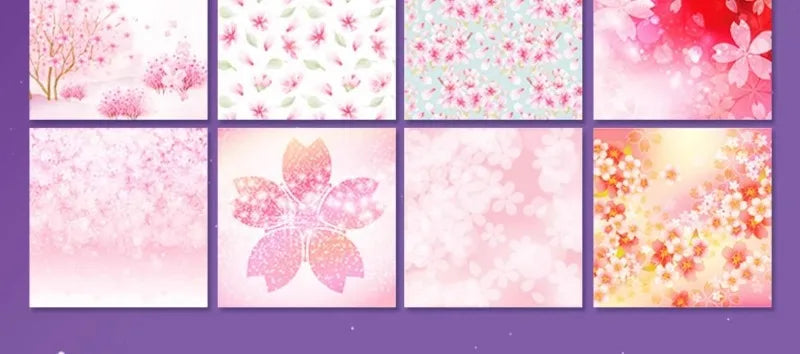 50pcs Creative Square Star Sky Constellations Origami Paper Kid DIY Handmade Double-sided Coloring Fold Craft Paper Art Gift