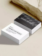 200pcs Custom Matte Paper Cards Logo Pictures Personalized Business Thank You Invitation Office School Gifts