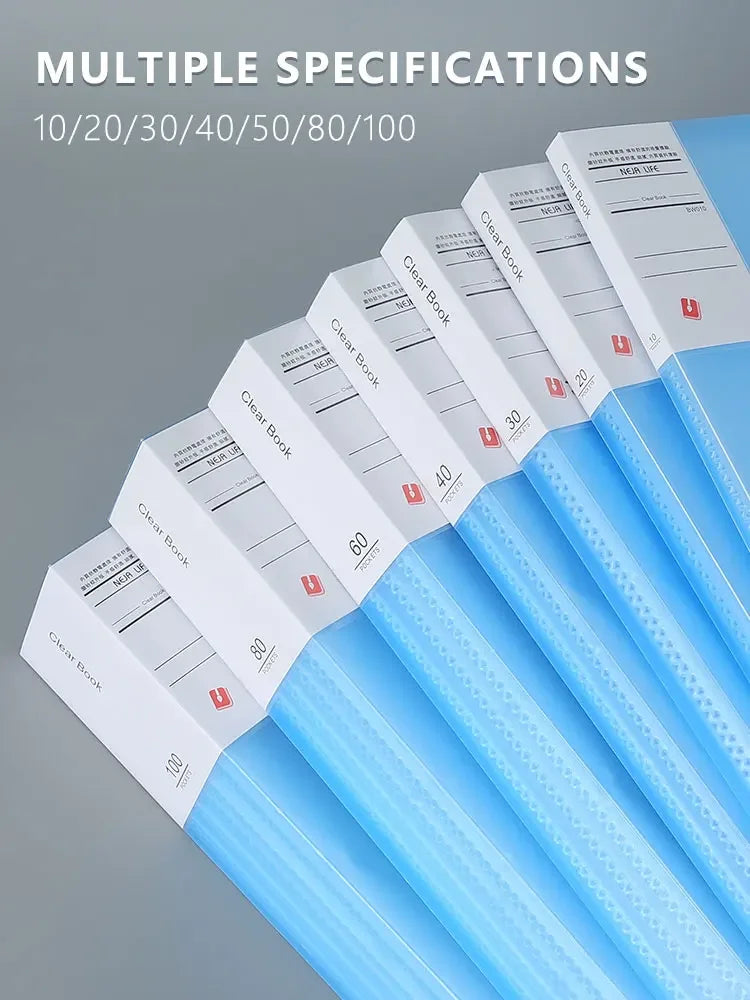 A4 Semi Transparent PP Brochure, Multiple Page Sizes To Choose From, Classified Insert Folder, Conference Document Organization,