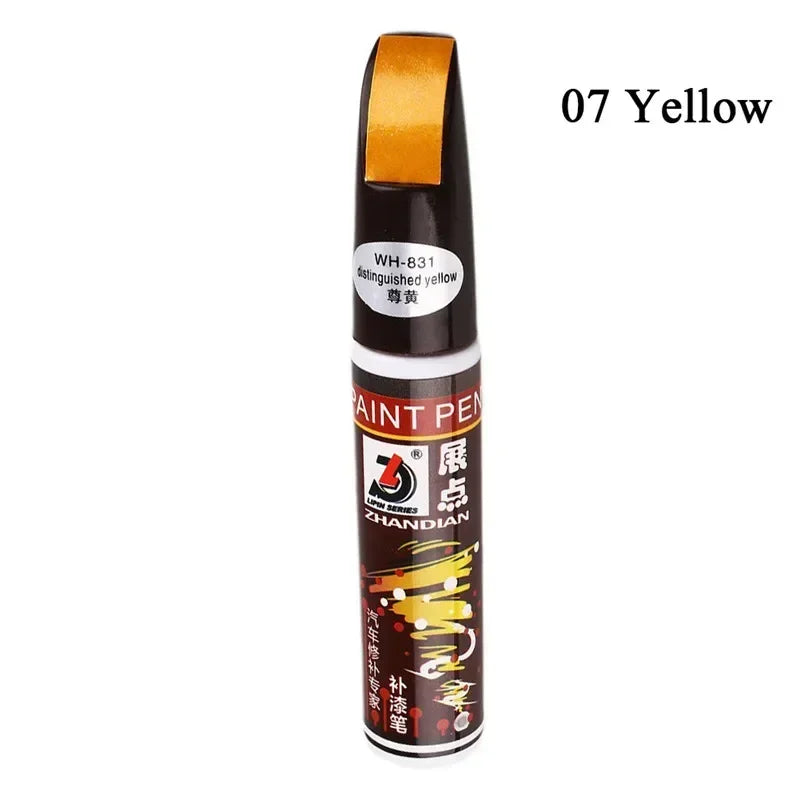 Car Paint Pen Scratch Repair Liquid Pearl White Silver Gray Black Special Multi-color Selection Car Paint Scratch Repair Pen