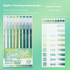Languo 27-207 Colors Of One Set Drawing Handbook Pens Student DIY Graffiti Multi-Color Gel Pen Writing Marker Stationery