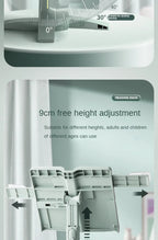Adjustable Reading Bookshelf Lifting Landing Reading Stand Portable Book Holder Support Multifunctional Document Shelf For Home