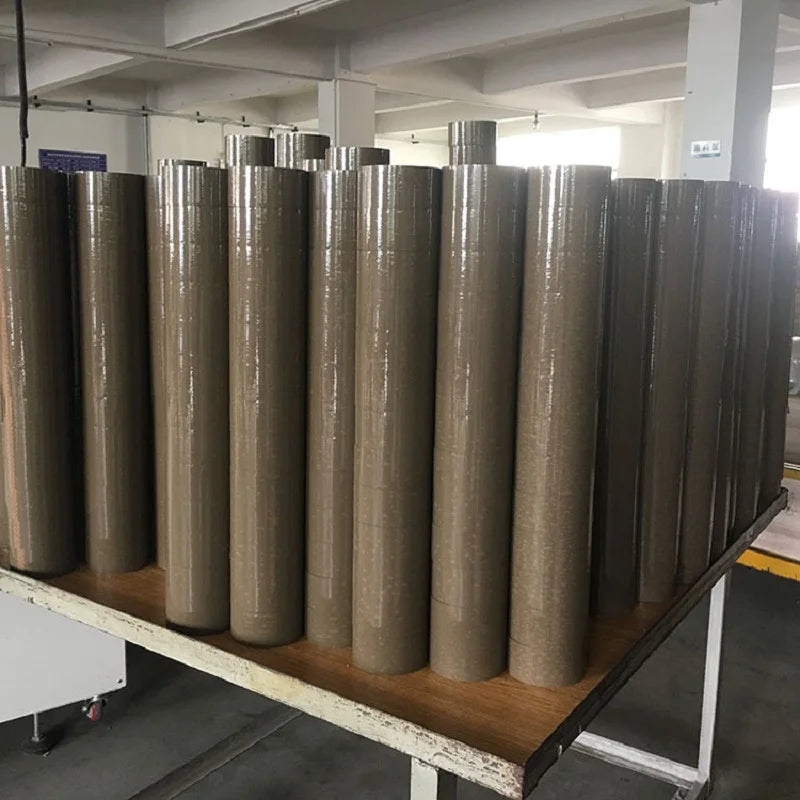 100m Super Bond Brown Packaging Adhesive Tape Shipping Carton Sealing Coffee Sticky Buff ClearTape for Home Office School
