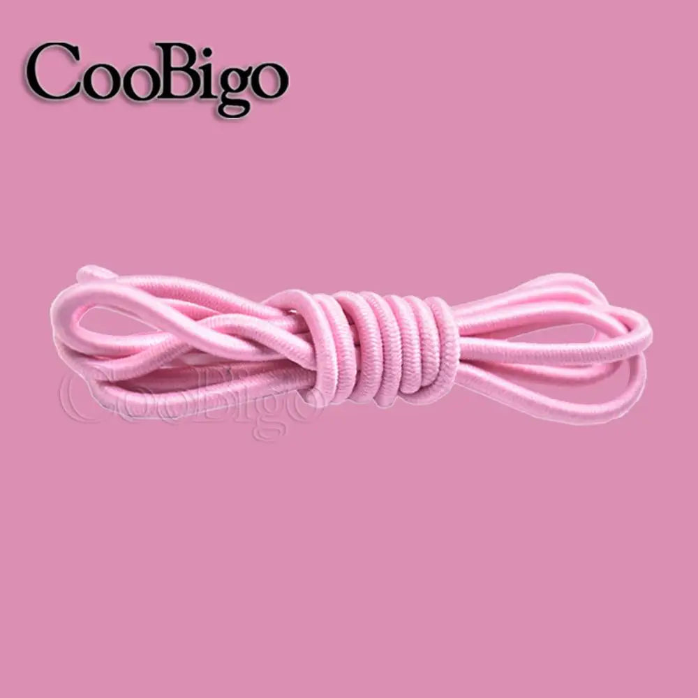 5 Meters 1mm 2mm 3mm Round Elastics Bungee Shock Cord Elastic Rope Rubber Band Strap String Cordon Shoelaces Sewing Accessories