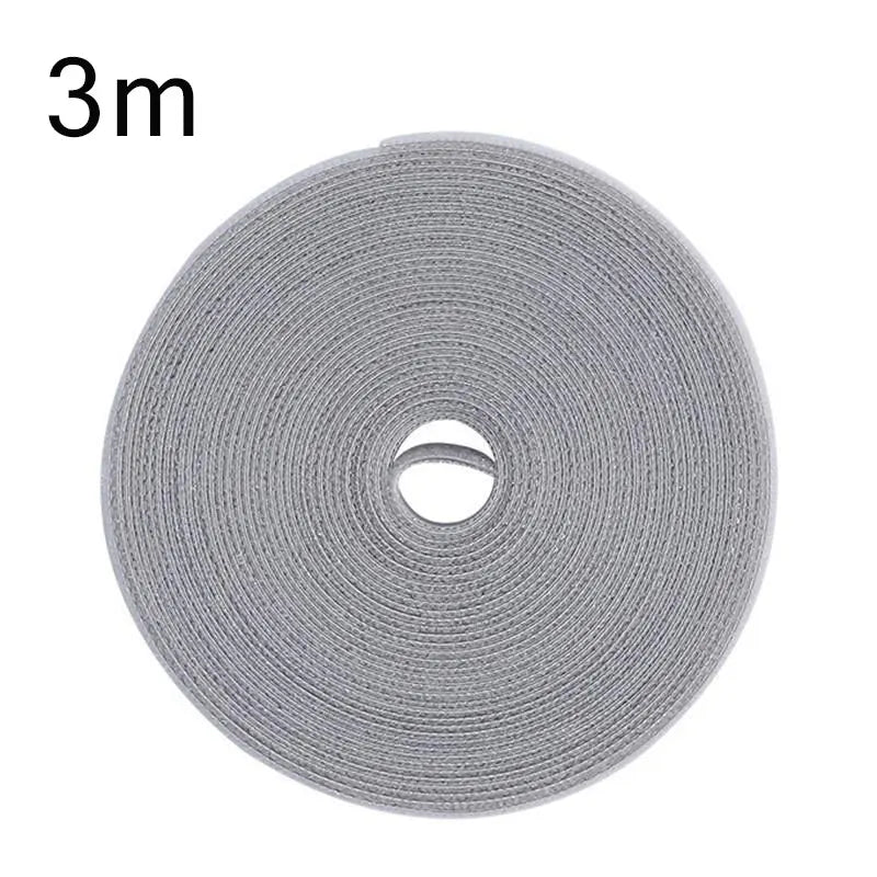 1/3/5M Cable Organizer Cable Management Wire Winder Tape Earphone Mouse Cord Management Ties Protector For iPhone Xiaomi Samsung