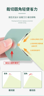 Journamm Corner Rounder R4 Corner Punch Portable Paper Trimmer Cutter for Card Photo Cutting Junk Journal DIY Scrapbooking Tools