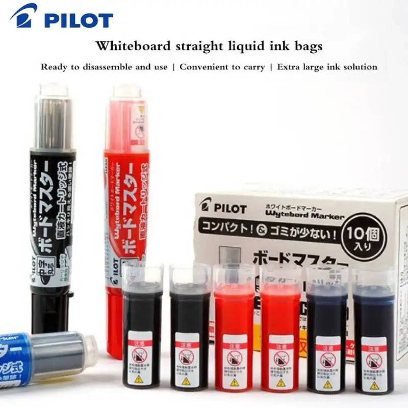 Pilot Refillable Ink for All V Board Whiteboard Master, 1/2pcs WBMA Direct Liquid Eco-Ink Conferences Training Lectures Supplies