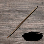Ancient Oil Watercolor Chinese Calligraphy Brush Wolf Hair Wood Scriptures Writing Brush Oil Painting Art Paint Brush Artist