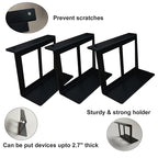 4.8-6.8cm Under Desk Laptop Holder Mount Bracket With Screws For Macbook Storage Tray For Notebook Computer Accessories