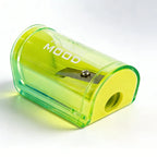 1PC Candy Color Transparent Pencil Sharpener - Plastic Standard Pencil Cutter for School Office Art Supplies