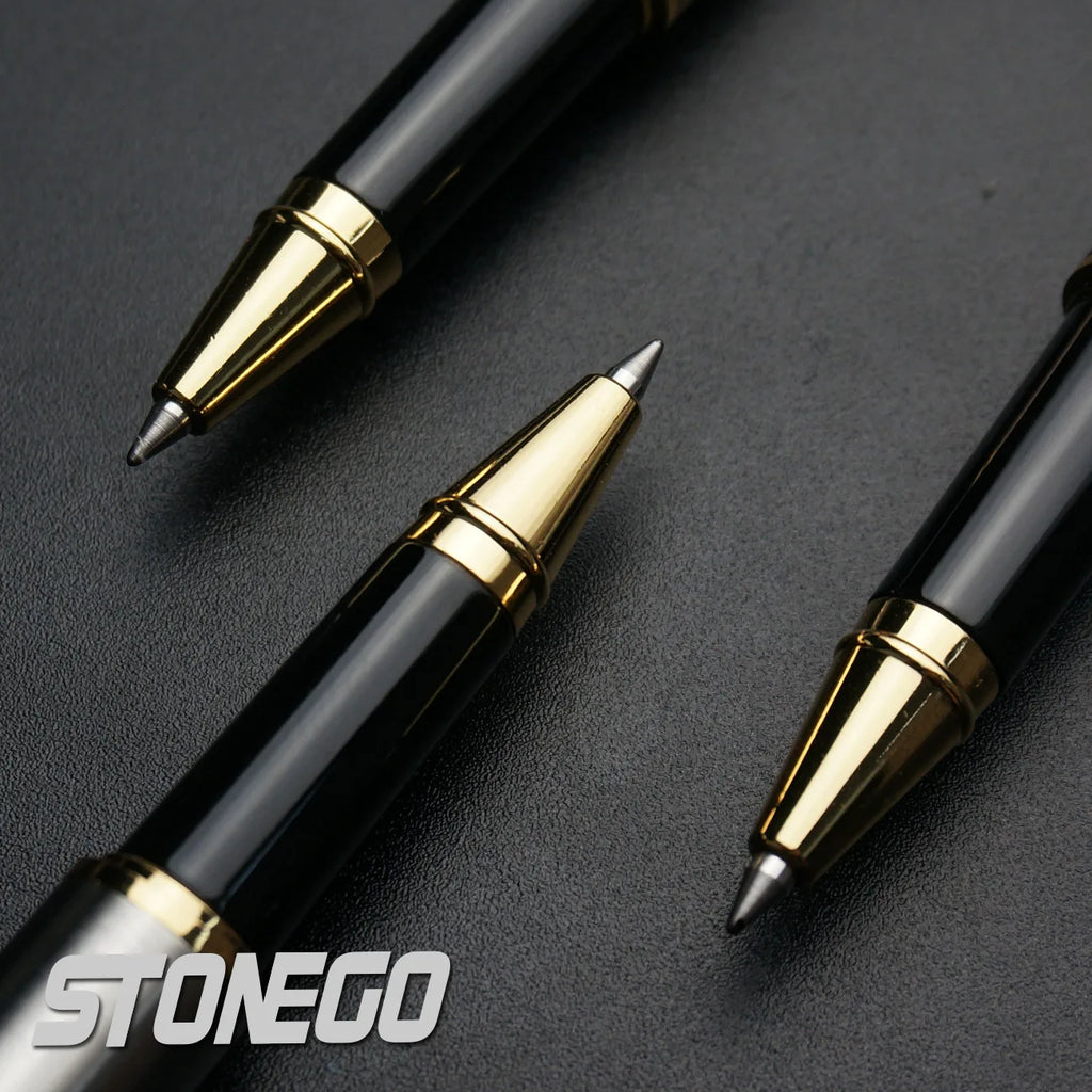 STONEGOP remium Ballpoint Pen Retractable Lacquer Rollerball Pen Smooth Writing Roller Ball Pen Elegant Executive Signature Pen