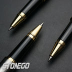 STONEGOP remium Ballpoint Pen Retractable Lacquer Rollerball Pen Smooth Writing Roller Ball Pen Elegant Executive Signature Pen