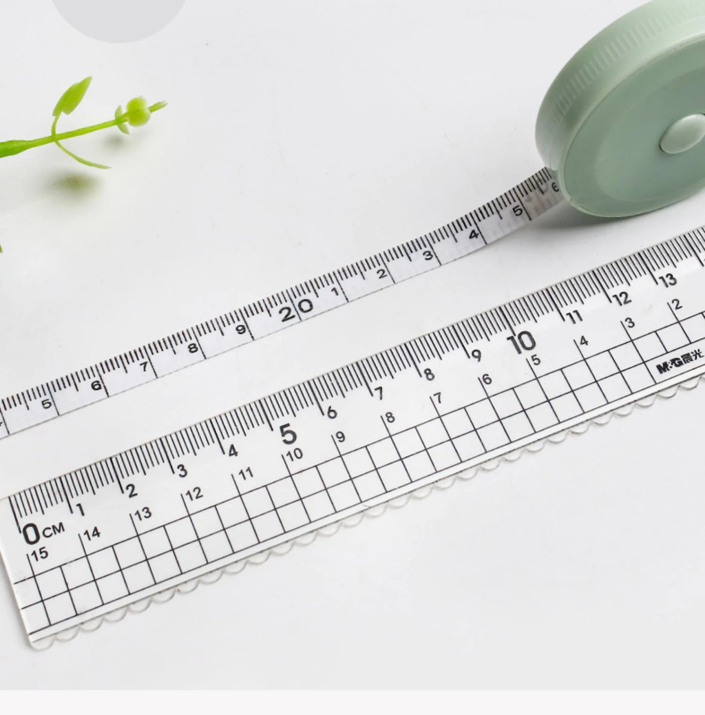 1.5Meter Soft Portable Double-sided Tape Measure Flex Measure Ruler For Weight Loss Medical Body Measurement Sewing Tailor Craft