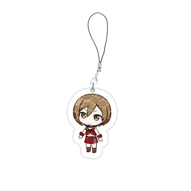 Anime Project Sekai Colorful Stage Mobile Phone Charms Acrylic PJSK Small Pendant Kusanagi Nene Len Rin Phone Chain Keychain