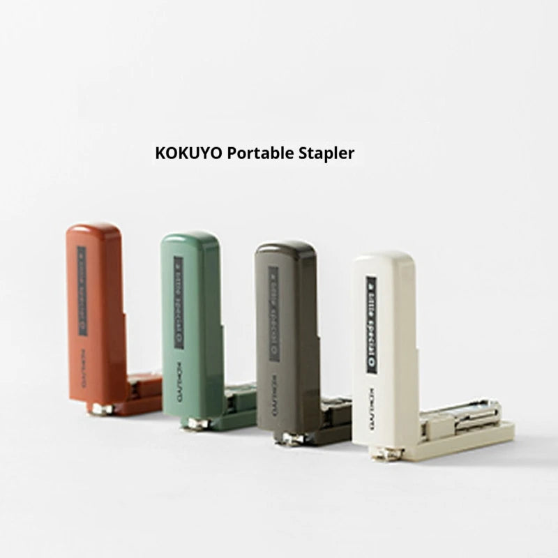 Kokuyo A Little Special 10#Needle Mini Stapler,Strong&Easy Lightforce Effortless Stapling Tool for School,Home,Office,Exam,Files