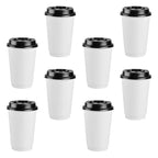 1000pcs 9oz 250ml double wall coffee cups, insulated double wall paper cups, company logo personalized customization wholesale