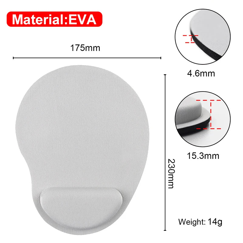 Upgraded Mousepad With Gel Mouse Pad With Wrist Rest Pc Gamer Anti-Slip Gaming Laptops Keyboard Accessories Drop Shipping