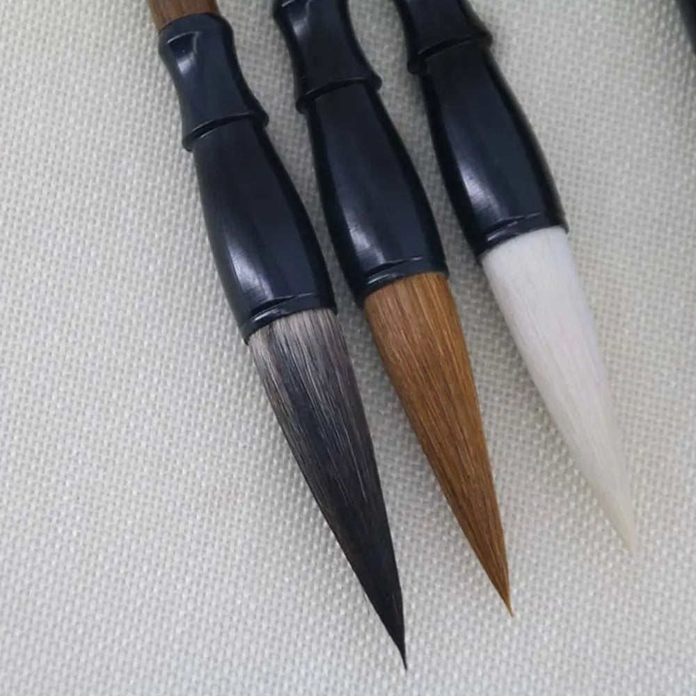 Rhapis Humilis Pole Calligraphy Brush Large Size Wolf Hair Chinese Painting Pen Spring Couplets Writing Wolf/Wool/Bear Hair