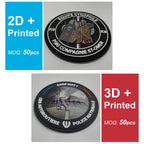 Soft PVC Label Customized PVC Patches Sew on Rubber Label Rubber PVC Tag 3D Embossed Custom Logo Rubber Patch