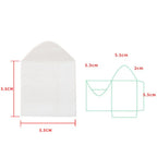 100pcs/lot Invitations Blank Translucent Envelope Postcards Message Card Sulfate Paper Envelope Business Letters Wedding