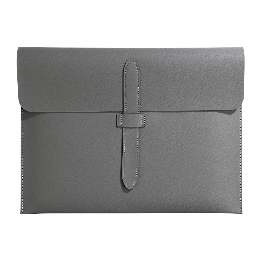 A4 Thick Leather Document Bag, A4 Folder,Business Information Bag, School And Office Supplies, Storage Bag Back To School