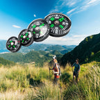 10pcs Paracord Bracelet Compass Portable Handheld Compasses Outdoor Camp Night Fishing Hiking Climbing Survival Navigation Tool