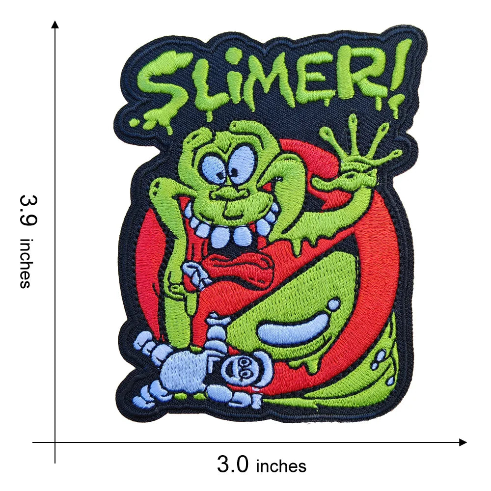 VENKMAN STANTZ SPENGLER ZEDDEMORE Embroidered iron on patches Name Tag Fabric Application for Clothing Accessories Badge DIY