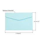 60Pcs 115x82mm Colorful Blank Mini Paper Envelopes Wedding Party Invitation Greeting Cards Gift Cover New Year Greeting Envelope