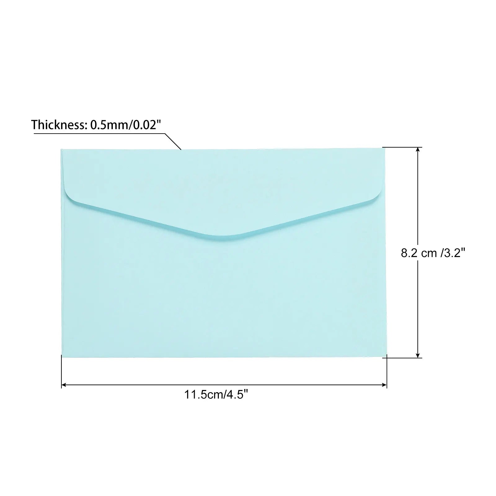 60Pcs 115x82mm Colorful Blank Mini Paper Envelopes Wedding Party Invitation Greeting Cards Gift Cover New Year Greeting Envelope