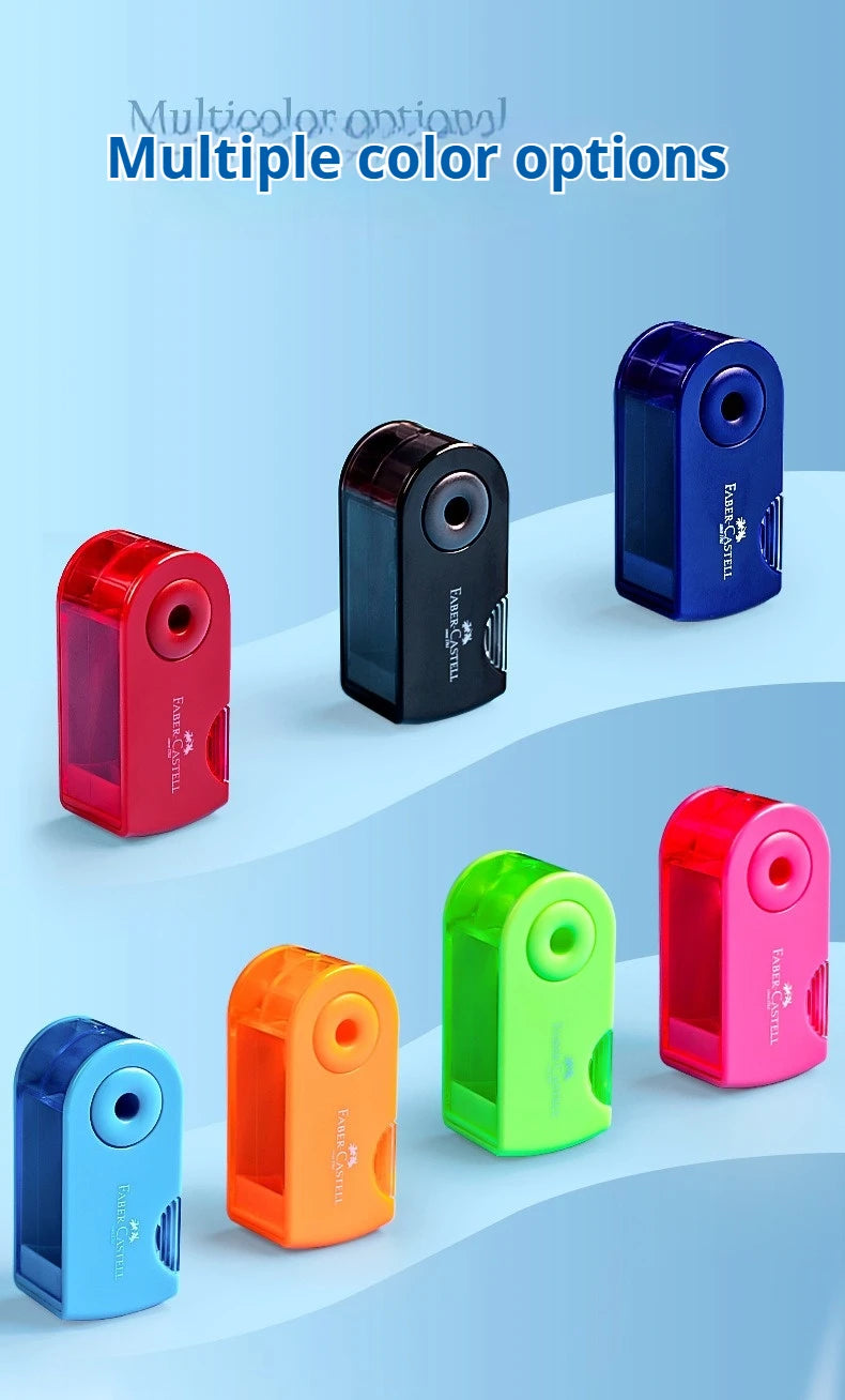 1Pc Faber Castell Double Pencil Sharpener Creative Single Hole Double Hole Pen Knife School Office Supplies Student Stationery