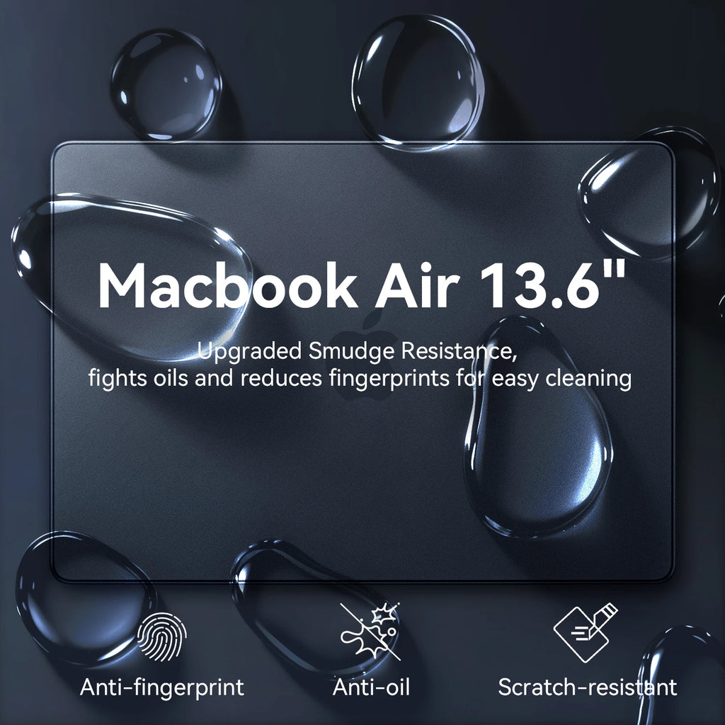 2026 Laptop Case For Macbook Air 13.6 inch M5 M4 M3 M2 2026 2024 2022 A3240 A3113 A2681,Ultra Thin Matte Case