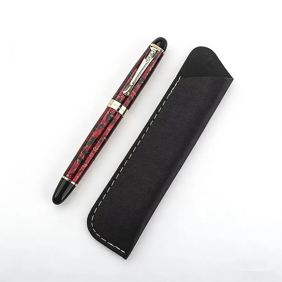 Jinhao X750 Classic Style Silver Clip Metal Fountain Pen 0.5 mm Nib Steel Ink Pens for Gift Office Supplies School Supplies