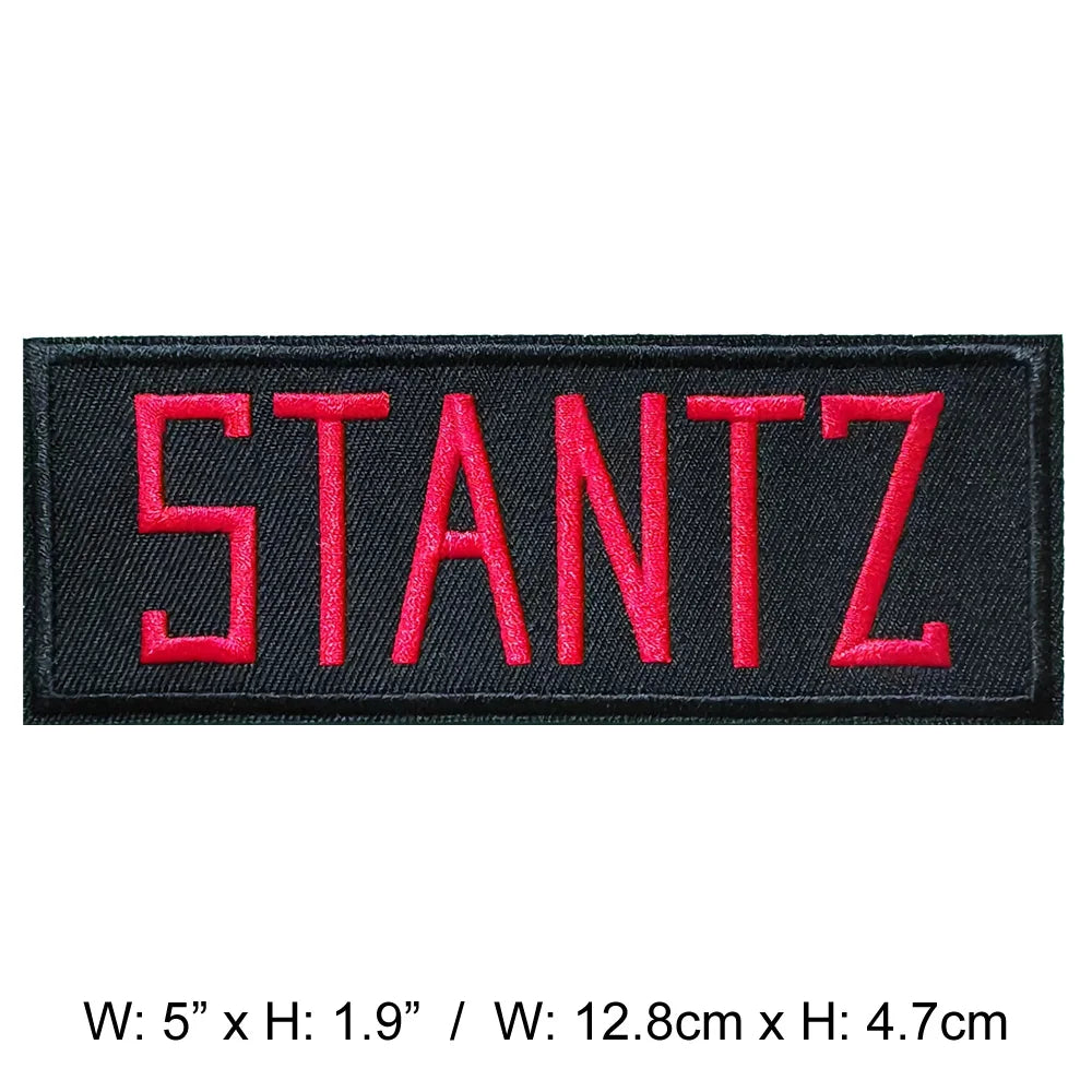 VENKMAN STANTZ SPENGLER ZEDDEMORE Embroidered iron on patches Name Tag Fabric Application for Clothing Accessories Badge DIY