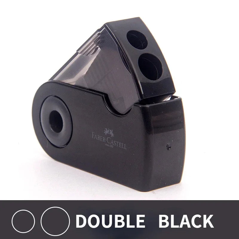 Double Pencil Sharpener Single Hole Double Hole Multifunctional School Office Supplies Creative Student Stationery Item