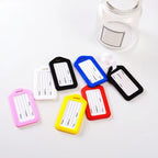 5/10PCS Luggage Tag Boarding Shipping Travel Accessory Women Men Suitcase Address Name Portable Label