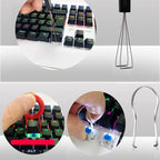 Cleaning Kit Keycap Puller Speaker Clean Phone Charging Port Cleaning Tool For Keyboard Airpods Earbuds Camera USB Port