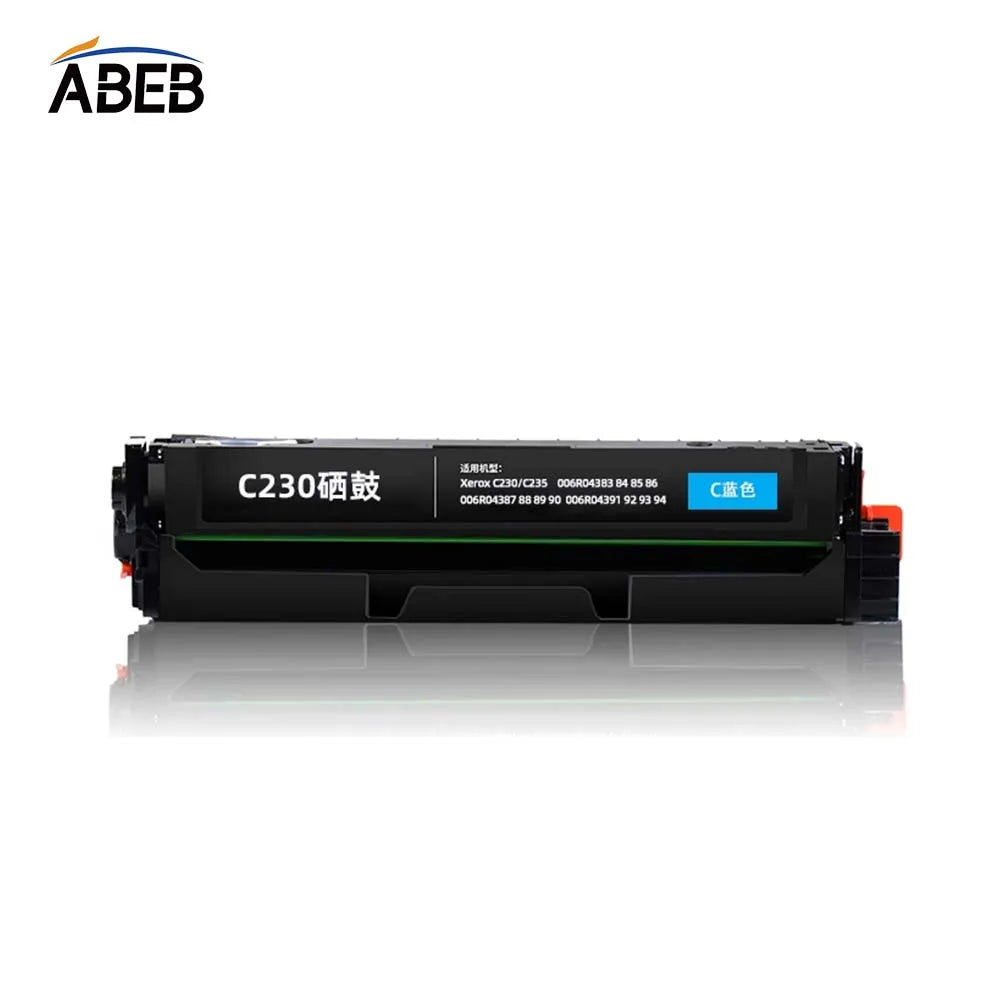 1PCS Compatible C230 Toner Cartridge For Xerox C230 C235 Premium Quality Toner No Chip BK 2000 Pages CMY 1500 Pages