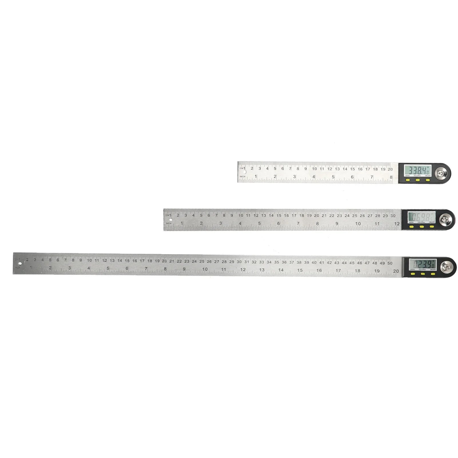 200/300/500mm Digital Protractor Inclinometer Angle Finder Level Measuring Instrument Digital Goniometer Angle Ruler