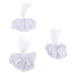 300Pcs Price Tags Label Tie String Strung Ticket Jewelry Merchandise Display Price Tags