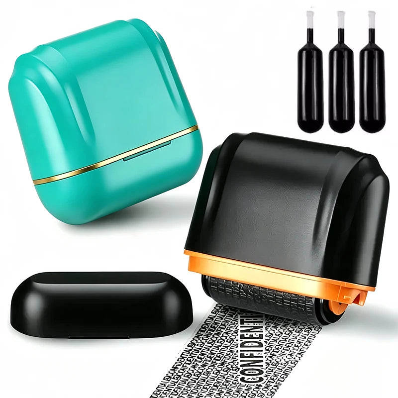 Rolling-type Stamps Identity Protection Confidential Data Garbled Characters Privacy Seal Anti-leakage Information Coverage