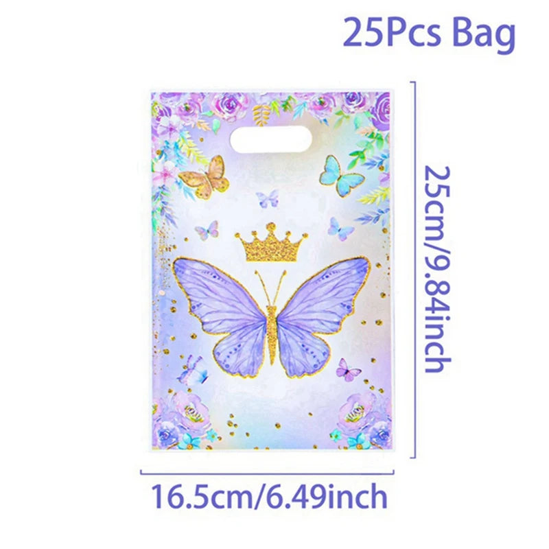 Butterfly Birthday Party Decoration  Butterfly Party Disposable Tableware Paper Cup Plate Birthday  Party