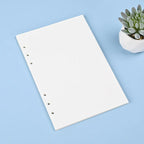 A6 A5 Loose Leaf Notebook Refill Spiral Binder Inner Page Line Dot Grid Inside Paper Stationery