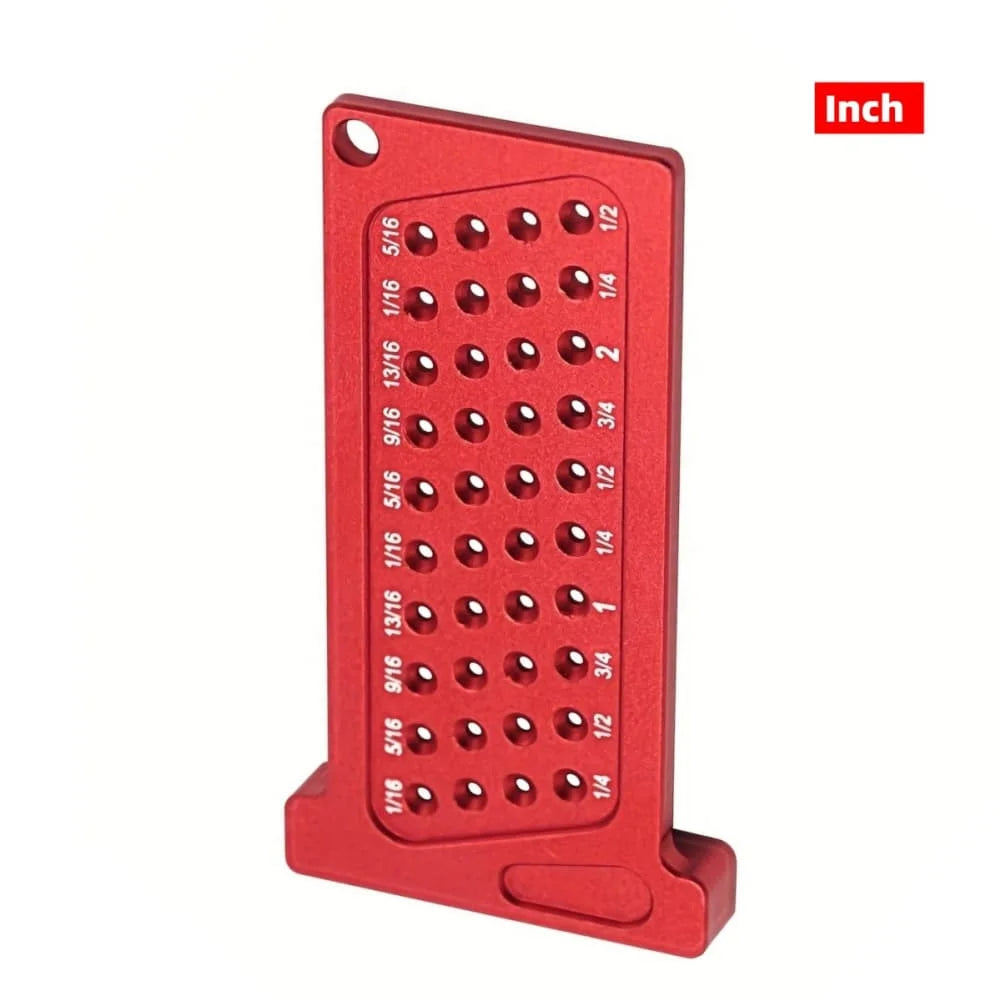 Aluminum Alloy Carpentry T Square Ruler 100mm 4 Inch with Clear Metric and Inch Graduations for Accurate Layout