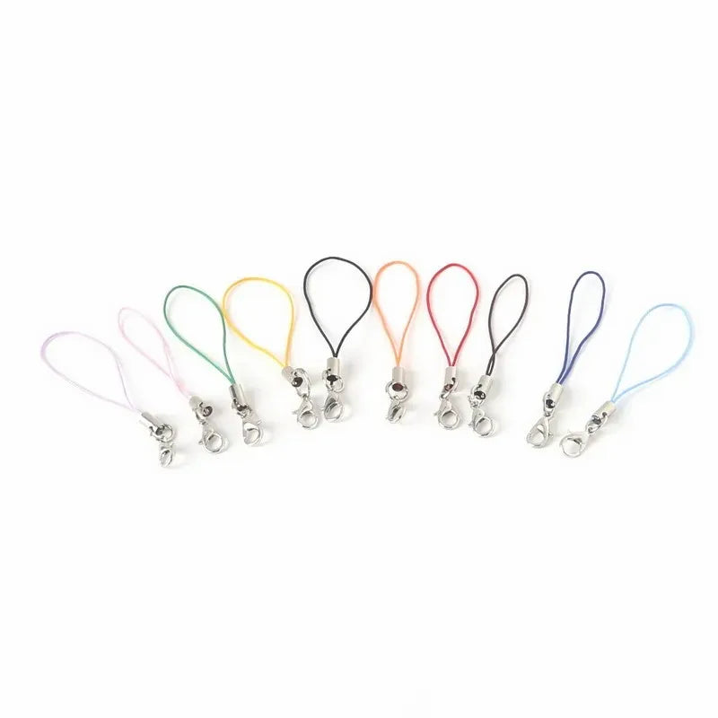 High Quality 7cm Cell Phone Lanyard Cords Strap Lariat Mobile Lobster Clasp Mobile Phone Cord